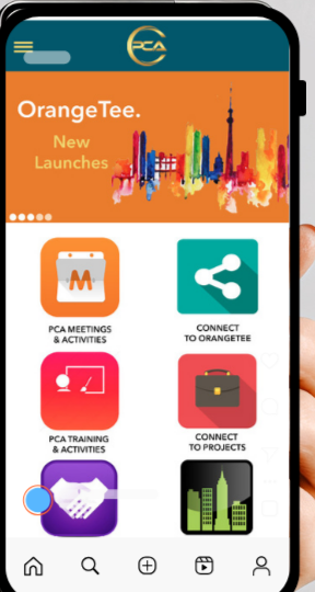 Mobile app designed for PCA